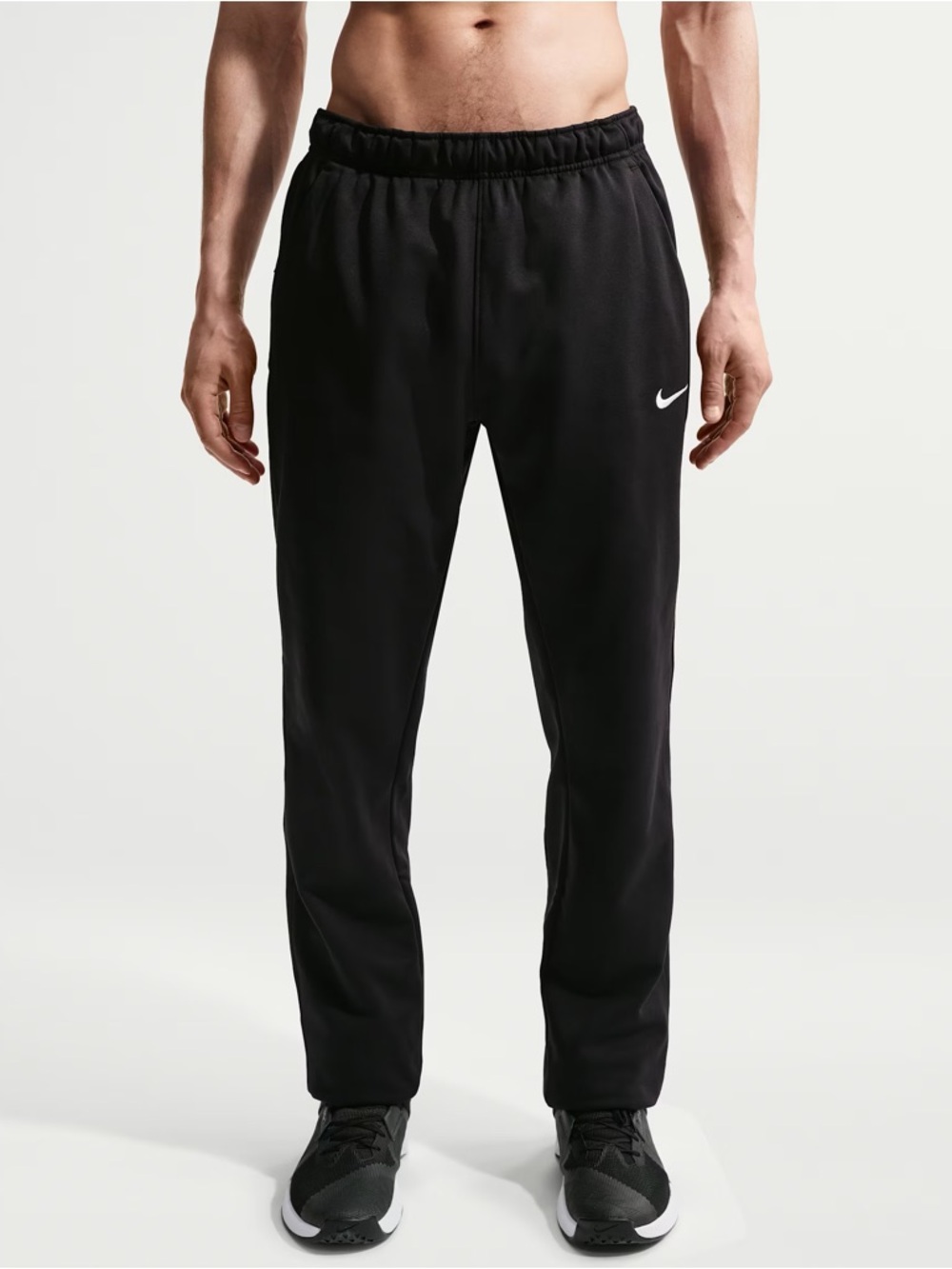 Nike Therma-FIT Open Hem Pants XXL Black Athletic Training DQ4856